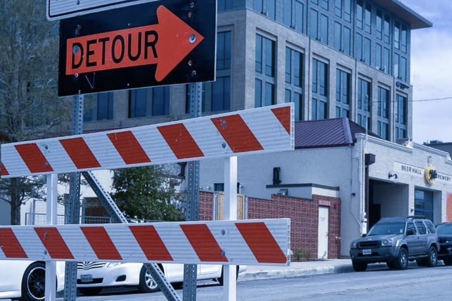 Broadway Street construction in downtown San Antonio enters new phase