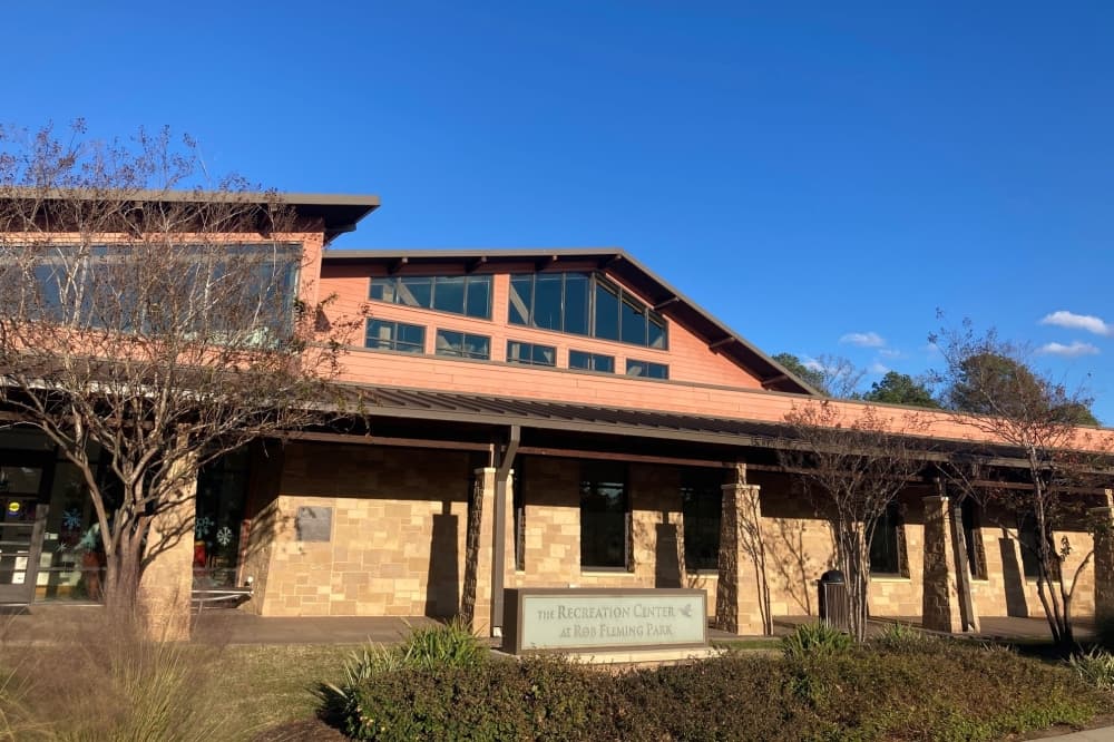 A recreation building exterior