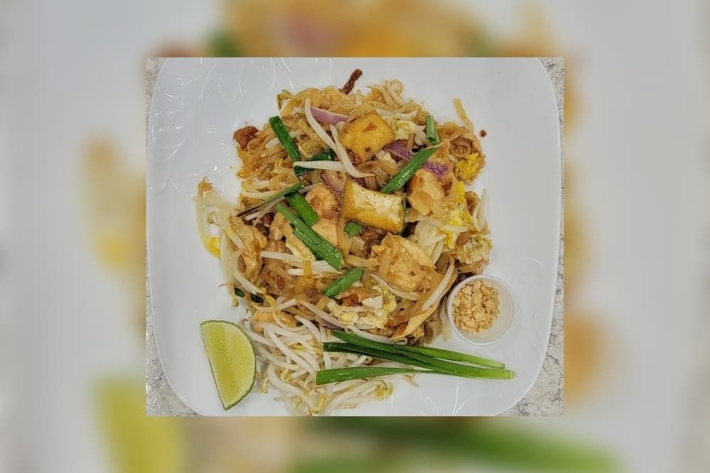 Pad thai is one of the dishes offered at Bangkok Thai Street Food & Market. (Courtesy Bangkok Thai Street Food & Market)