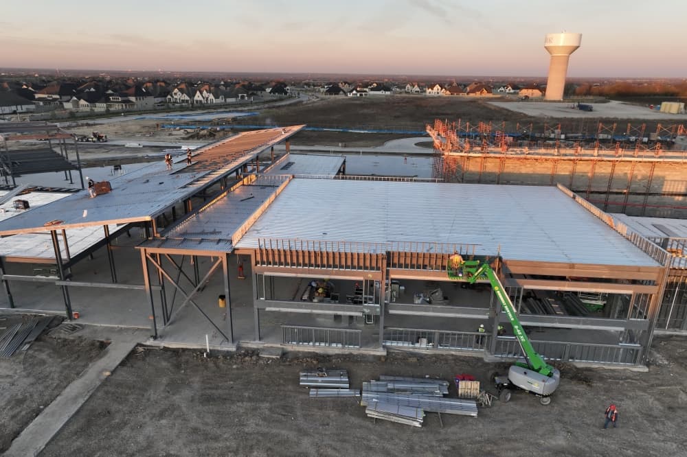 Construction of Jane Ruestmann Elementary continues on schedule in Argyle