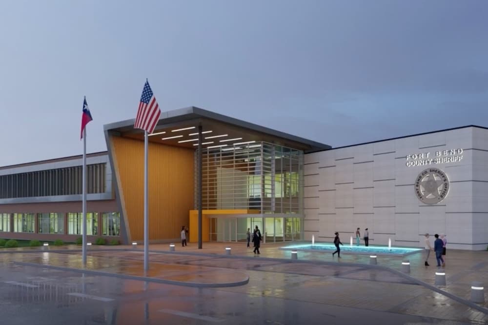 The 189,523-square-foot training complex is set to be complete in 18 months. (Rendering courtesy Fort Bend County Sheriff's Office)