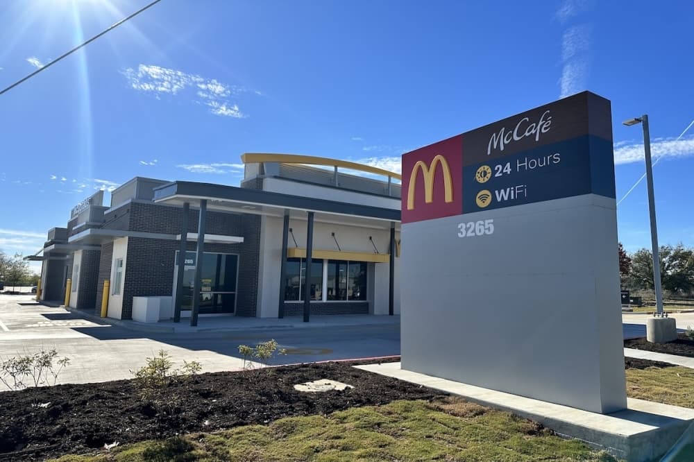 Locally owned McDonald's restaurant now open in Buda