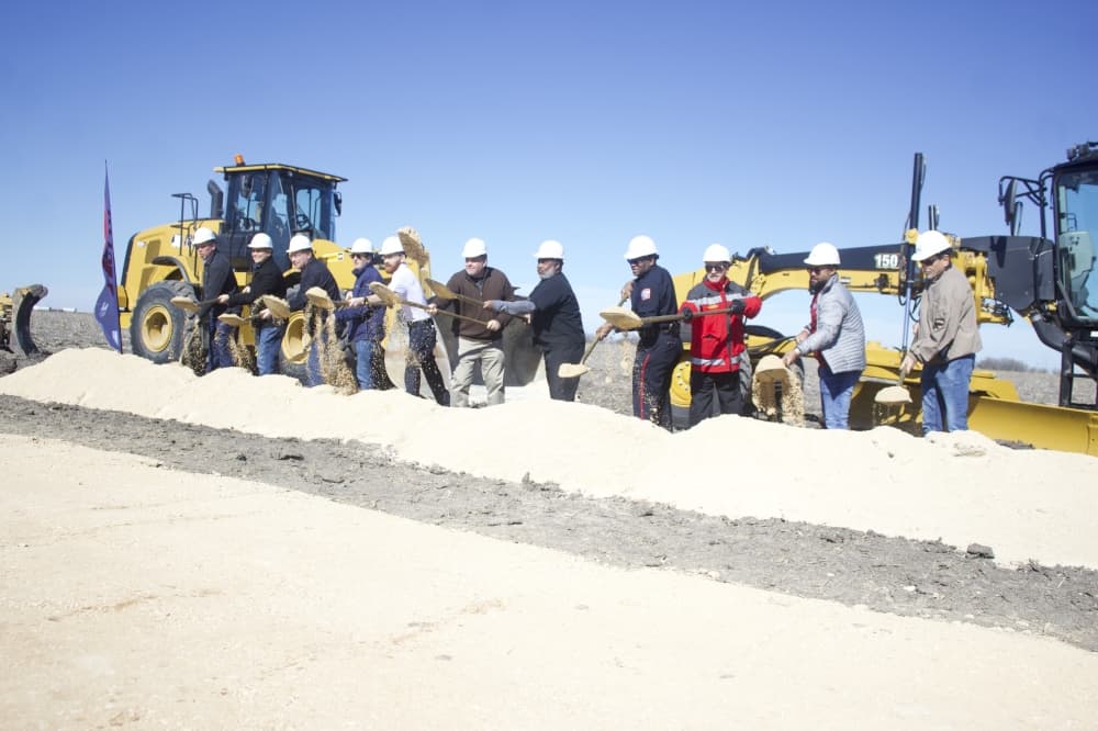 Hutto breaks ground on Megasite spine road