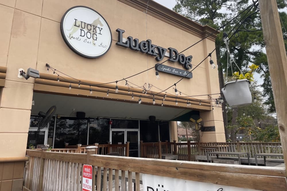 Lucky Dog Sports Bar shutters Louetta Road business
