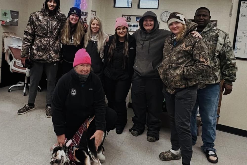 Community pools together for Bastrop County Animal Shelter dogs amid winter freeze