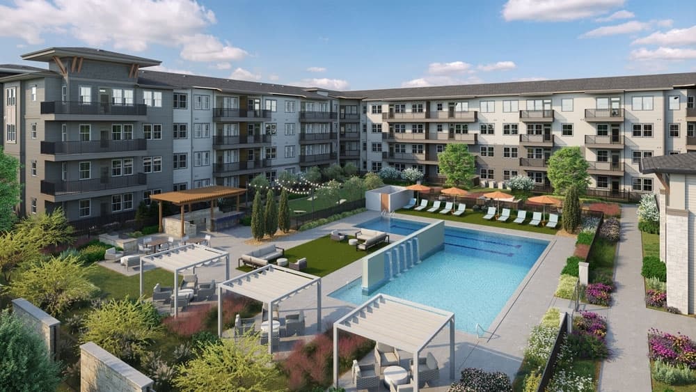 Live a social, stress-free life at Amberlin Pflugerville, a Sparrow Partners 55-plus active adult community