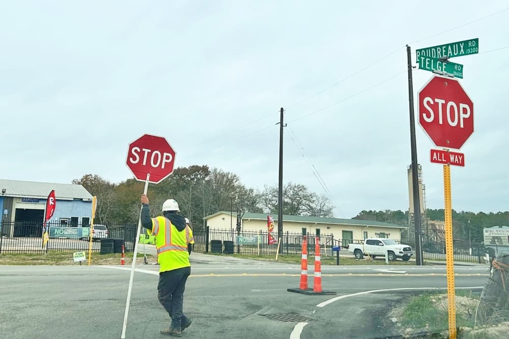 Roadwork at Telge, Boudreaux intersection nearing completion