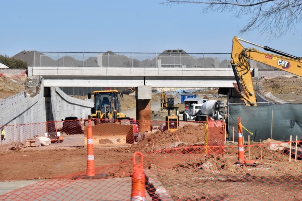 Windhaven Parkway project nearing completion in Lewisville