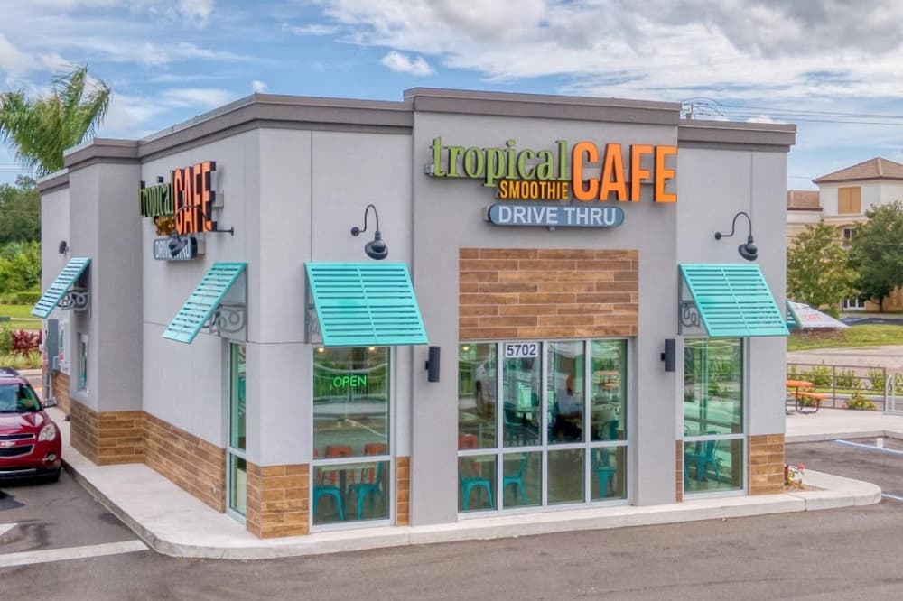 smoothie bar tobacco road Lab NC Tropical Smoothie Cafe opens at