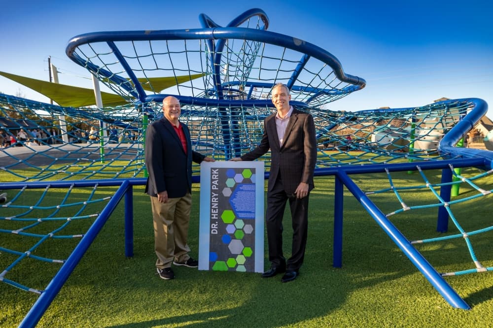 Bridgeland dedicates park in honor of retired Cy-Fair ISD Superintendent Mark Henry