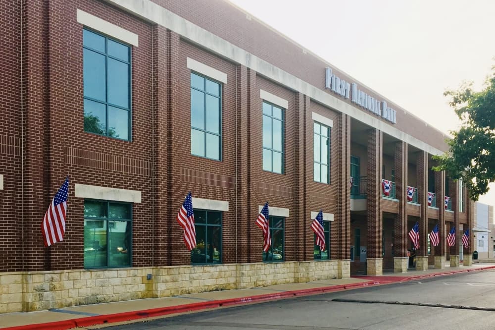 First National Bank of Bastrop guided by trust, service for over a hundred years