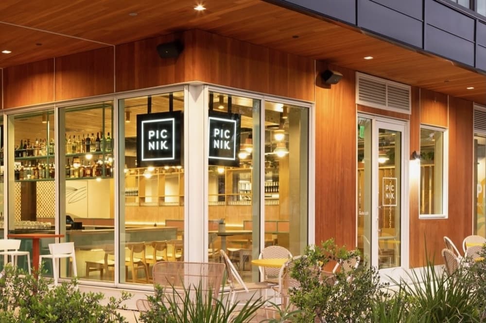 exterior of restaurant