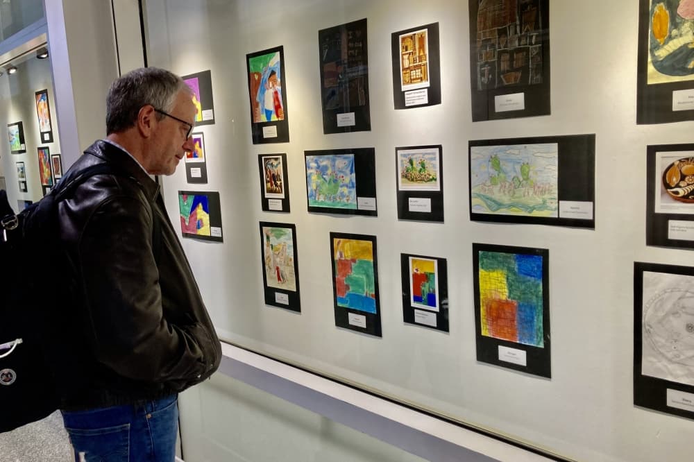 Bastrop ISD students' artwork now on display at Austin airport
