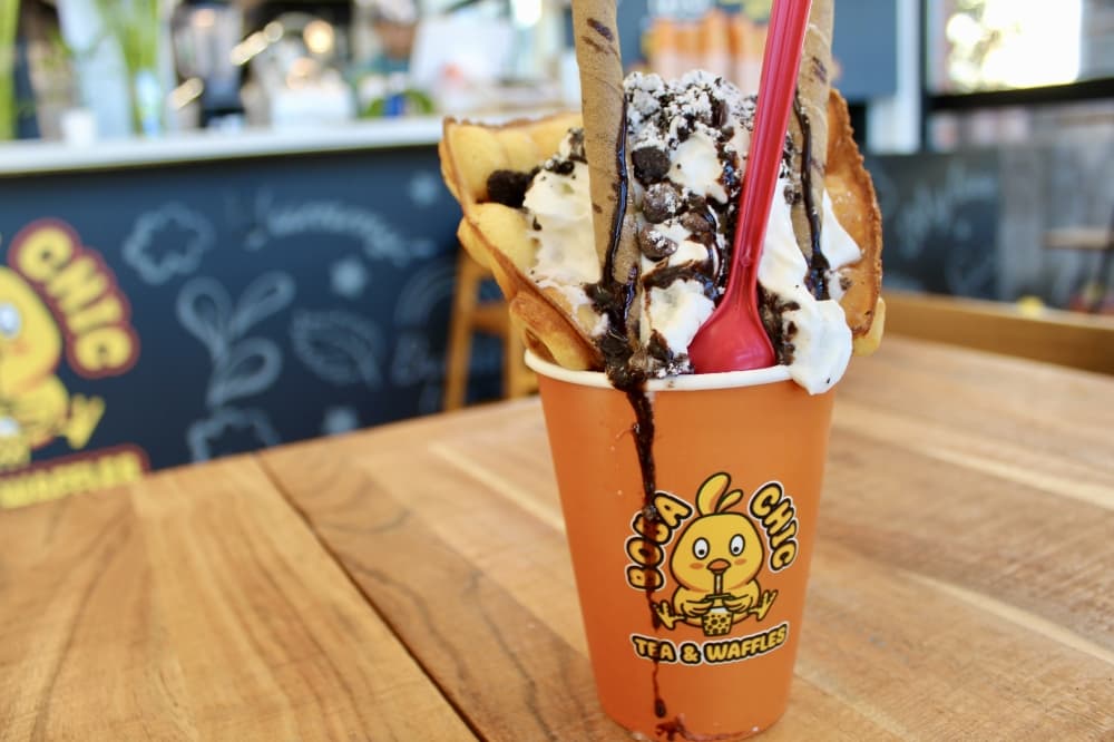 Boba Chic Tea & Waffles now serving boba tea and waffles in Montgomery
