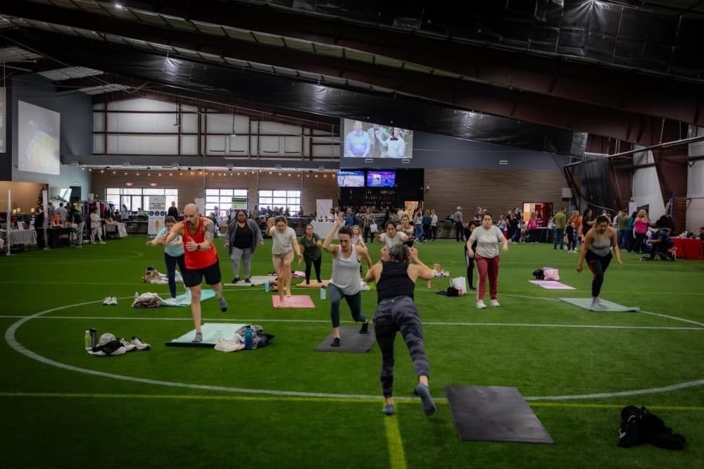 Community Fieldhouse now offering athletic, dining space on Riley Fuzzel Road in Spring
