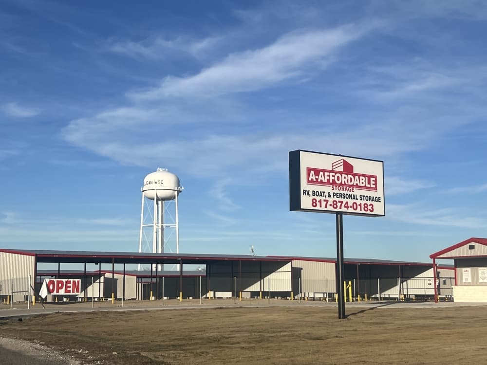A-Affordable Storage offering RV, boat storage in McKinney
