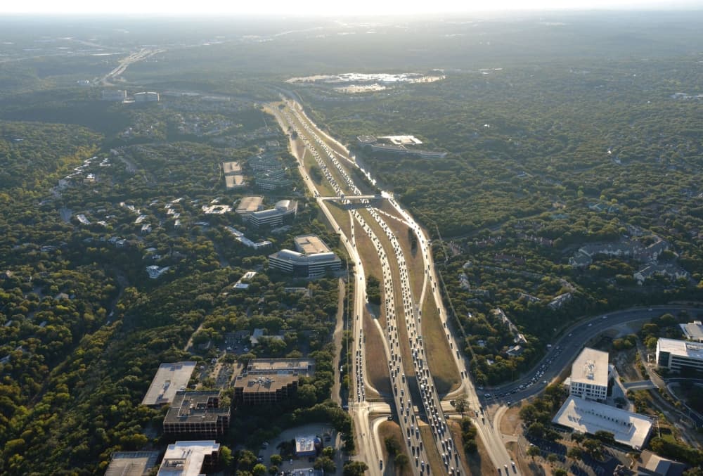 Barton Skyway Ramp Relief Project on track for spring finish