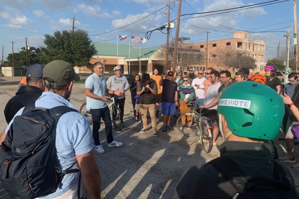 Groups speak out against planned removal of newly installed Houston Avenue median