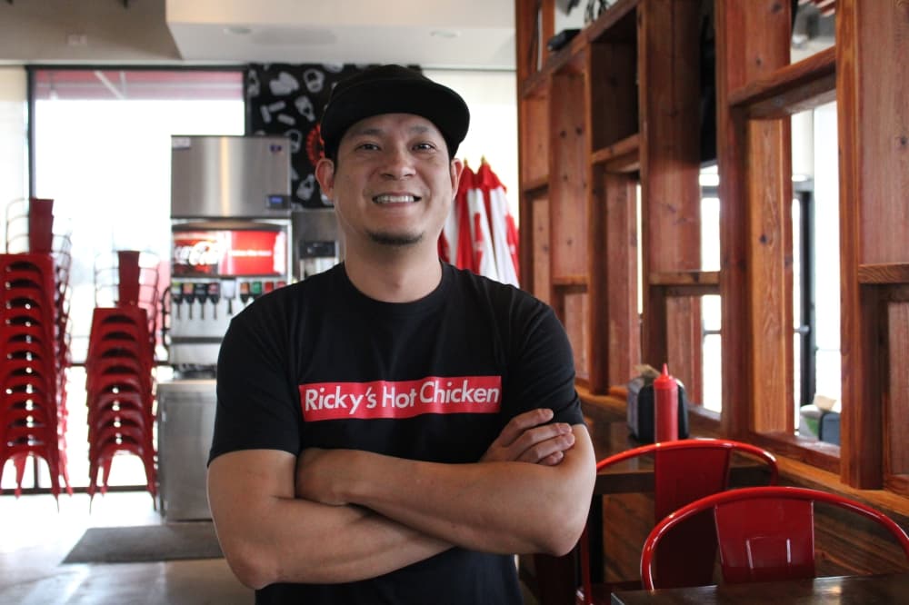Ricky's Hot Chicken owner Ricky Tran