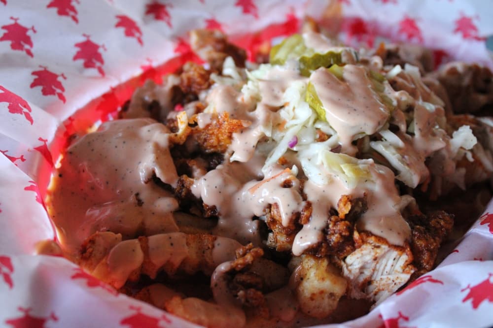 Bird's Nest from Ricky's Hot Chicken