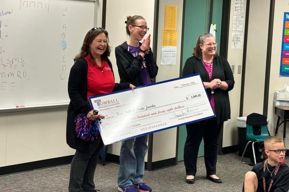Tomball Education Foundation awards $125K in campus learning grants to educators