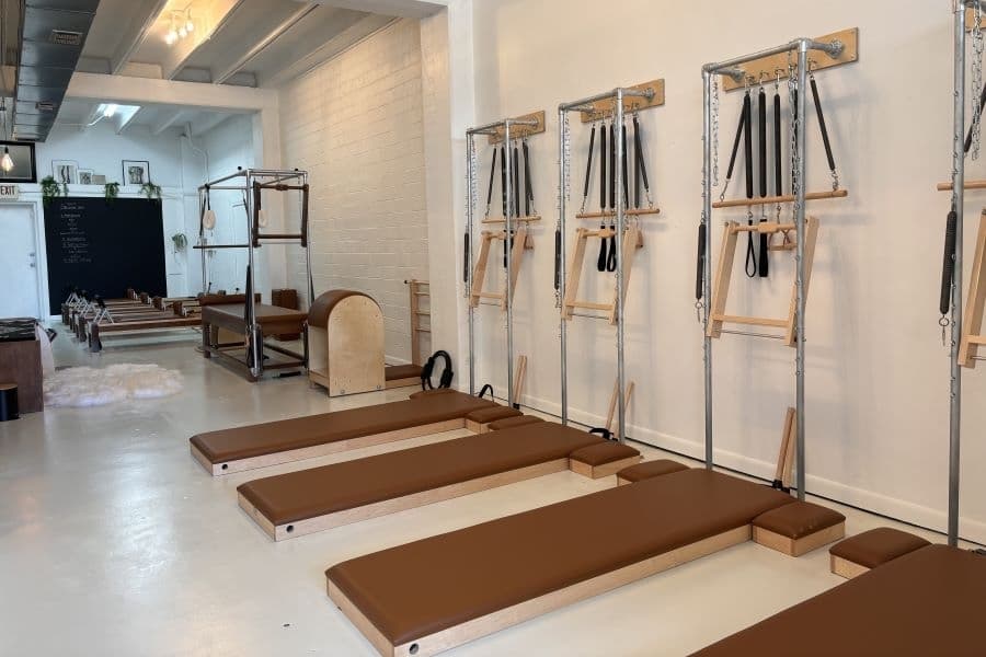 Pilates equipment and reformer