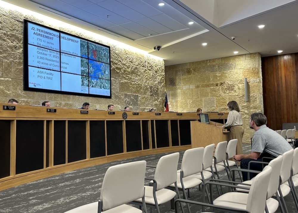Buda City Council makes headway with 775-acre Persimmon development