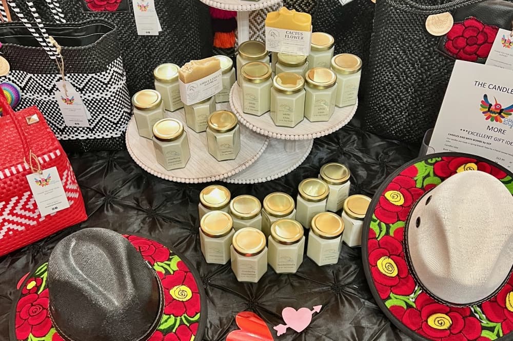 An assortment of candles