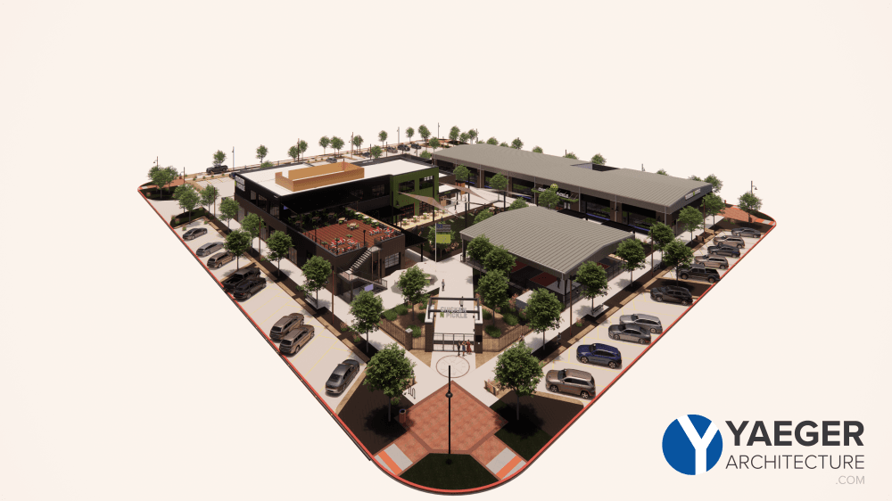 Rendering of Chicken N Pickle in Allen