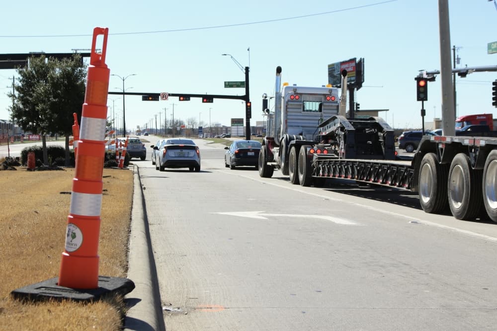 Construction begins on turn lane at Coit Road, US 380 intersection in Prosper