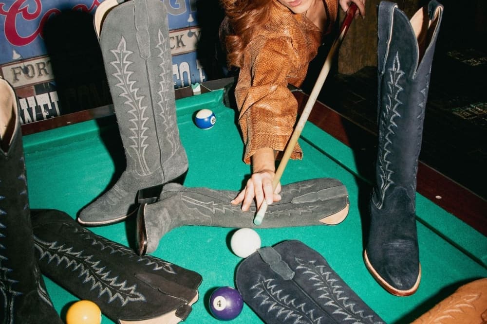 Woman-owned cowboy boot brand stands in new storefront at Houston's Autry Park