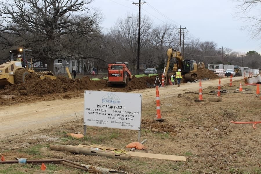 Rippy Road project set to finish this summer in Flower Mound