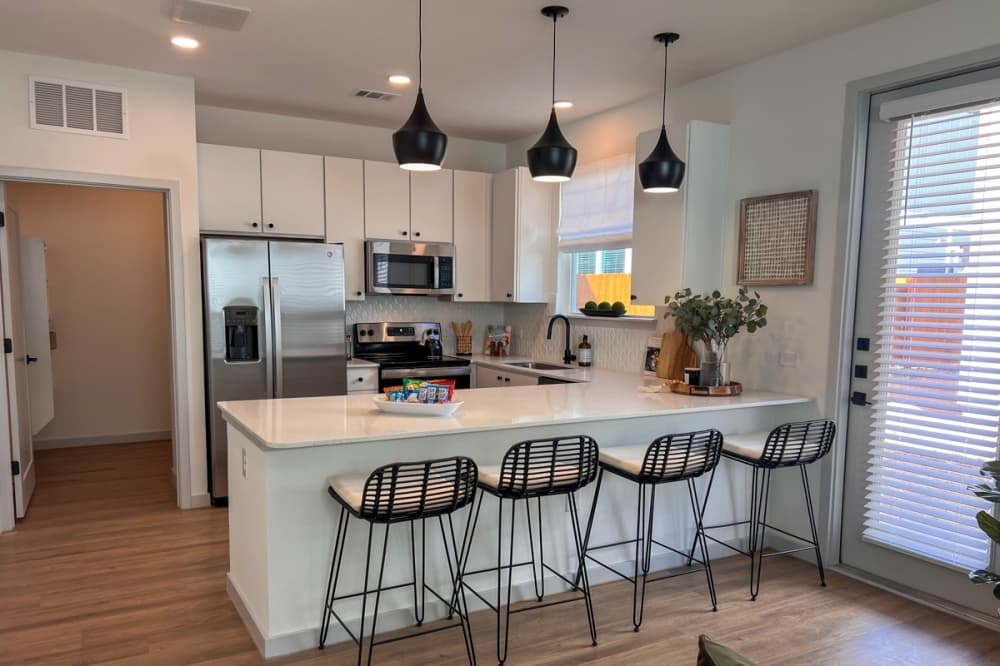 Kitchen at Villas at Creekside