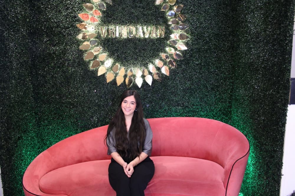 General Manager Camila Perez in the restaurant