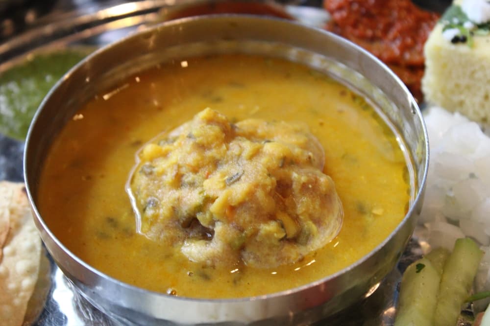Dal bati churma from Vrindavan