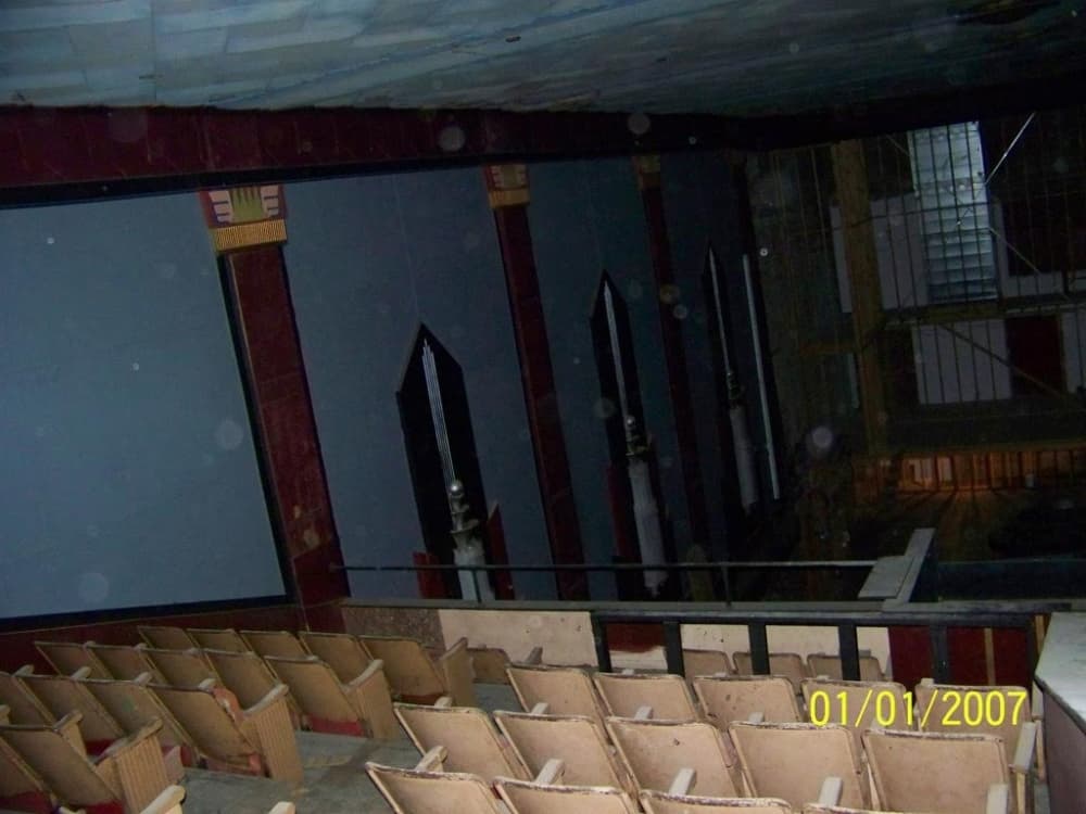 A view from the Cole Theatre balcony. 