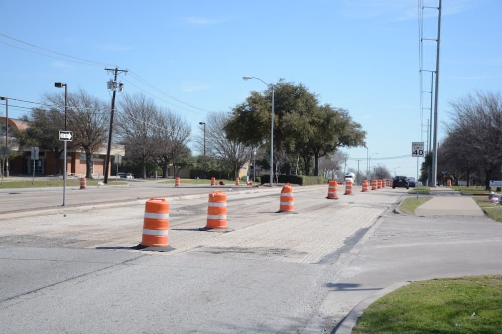Street rehabilitation underway on parts of Arapaho, Spring Valley in Richardson