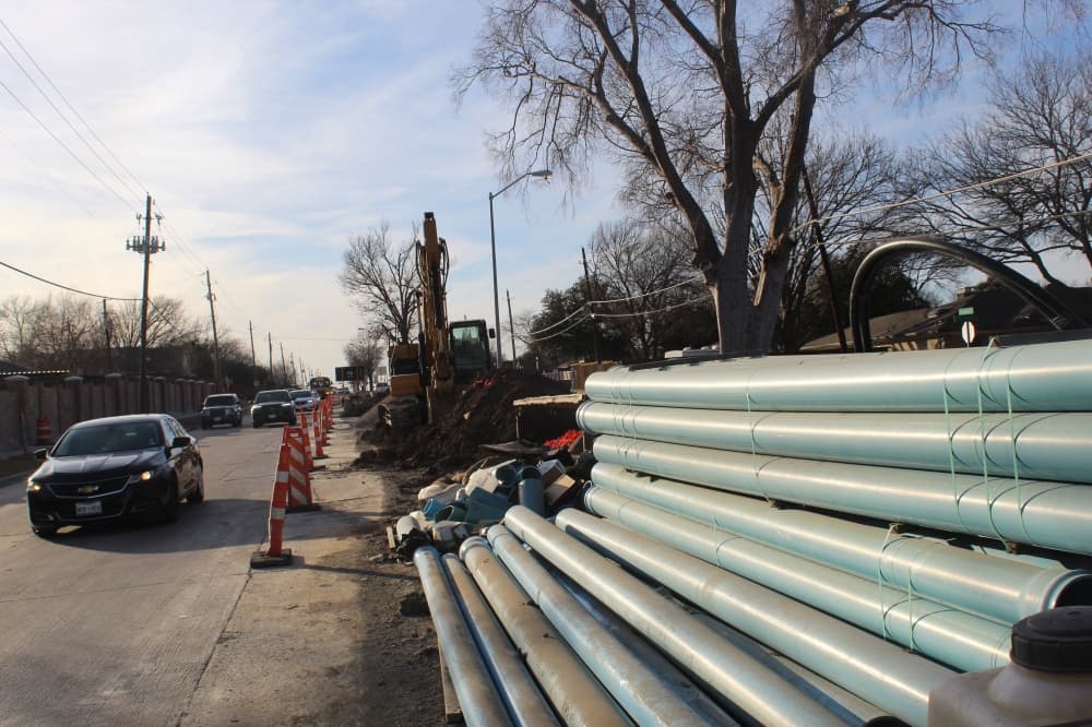 Construction aims to extend Parker Road's lifespan