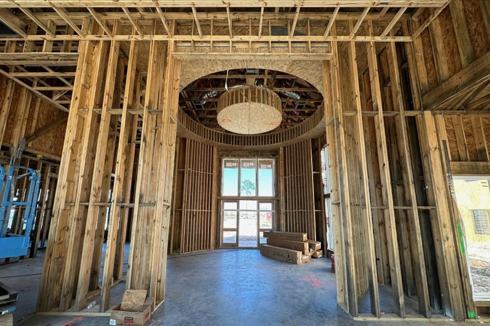 Lively at Cypress Creek apartments about 40% completed in Willowbrook area