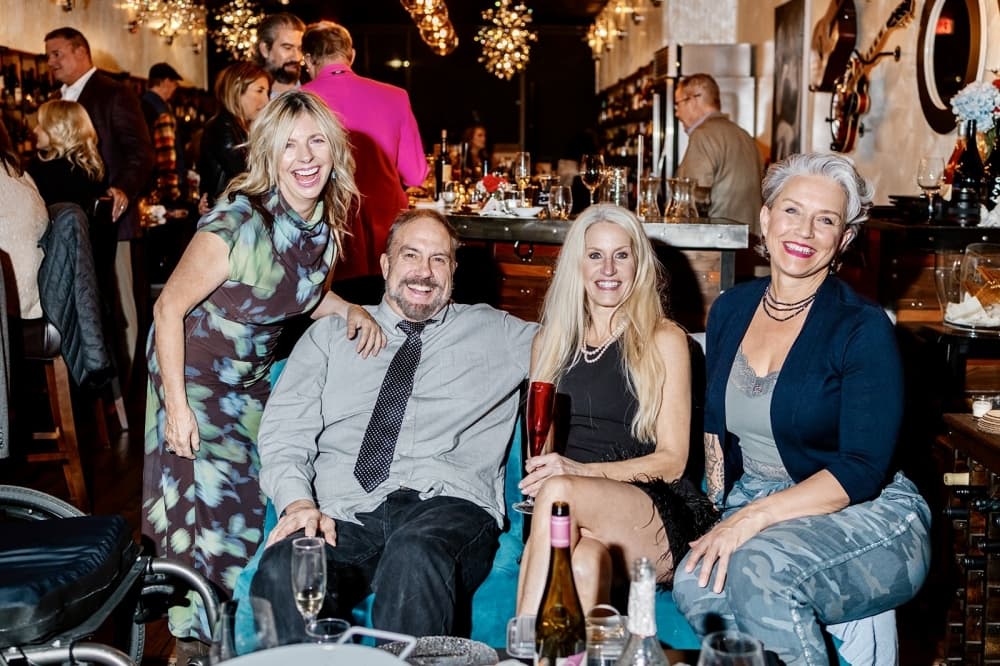 Moran and Cellar 24 anniversary attendee's 