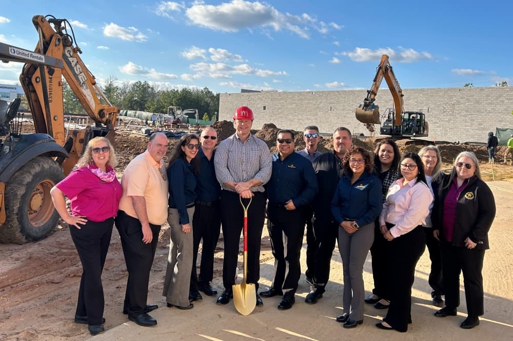 McDonald’s breaks ground on new location in Woodforest