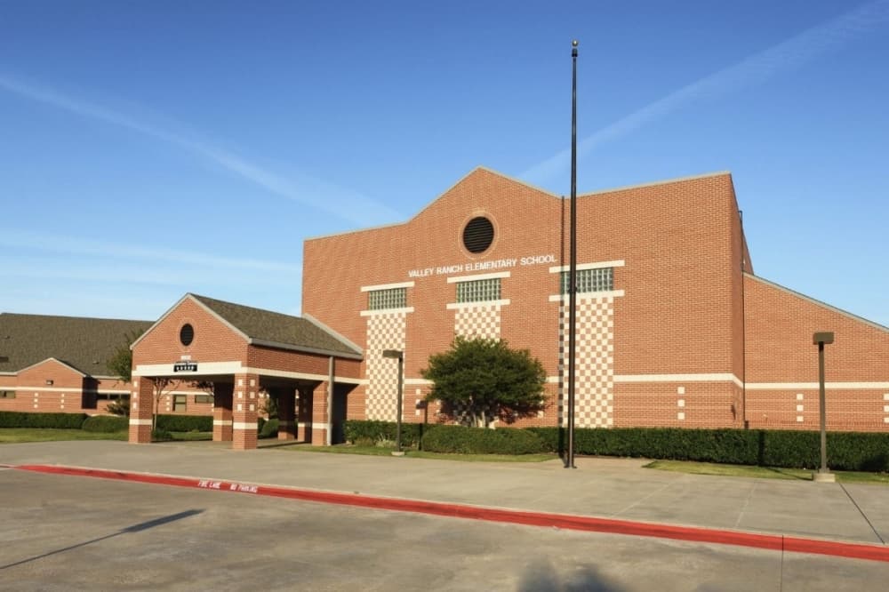 Valley Ranch Elementary School as it currently stands.