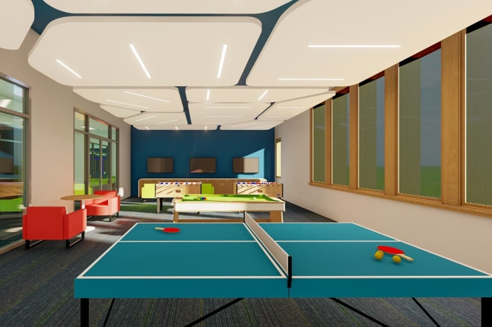 Ping pong table