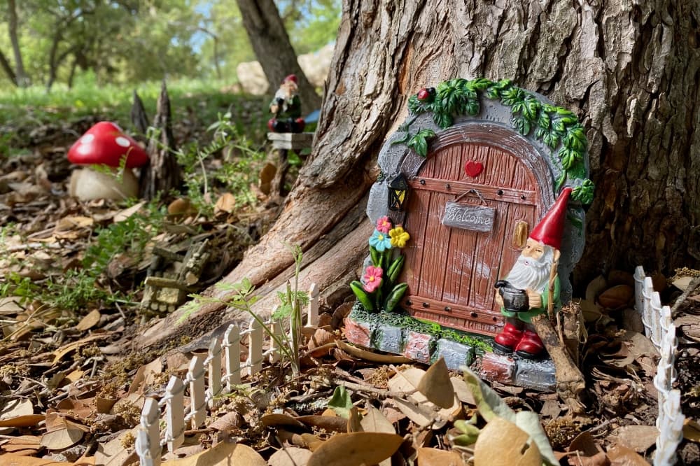 Enchanted Forest Walk will be on the trail behind Lakeway City Hall, featuring a miniature display of fairy and gnome homes. (Courtesy city of Lakeway)