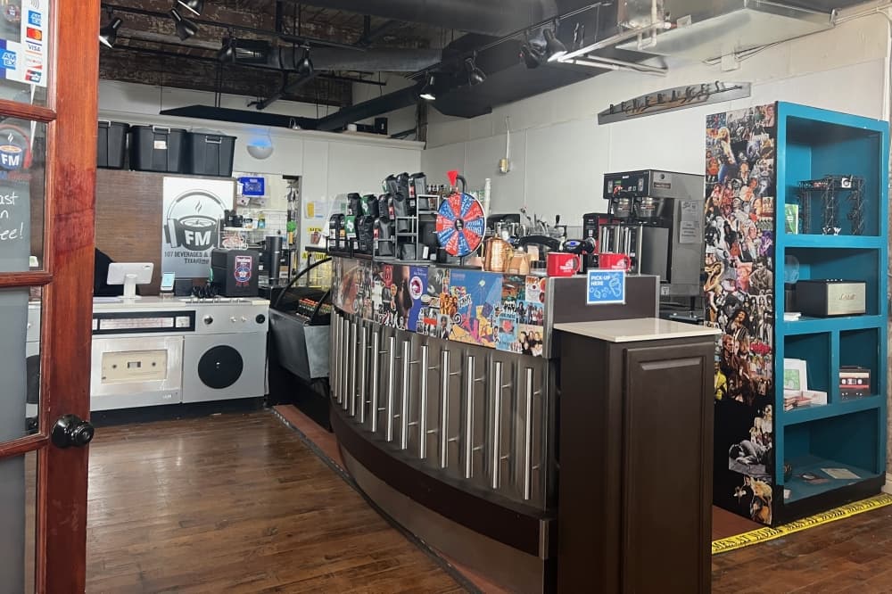 TKFM 107 Cafe interior