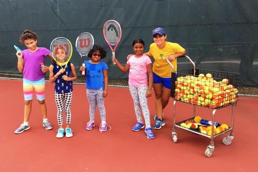 Barshop Jewish Community Center summer camp tennis