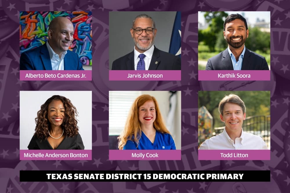 UPDATE: Johnson, Cook headed to runoff in Democratic primary for Texas Senate District 15