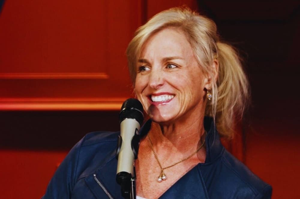 Karen Morgan performing