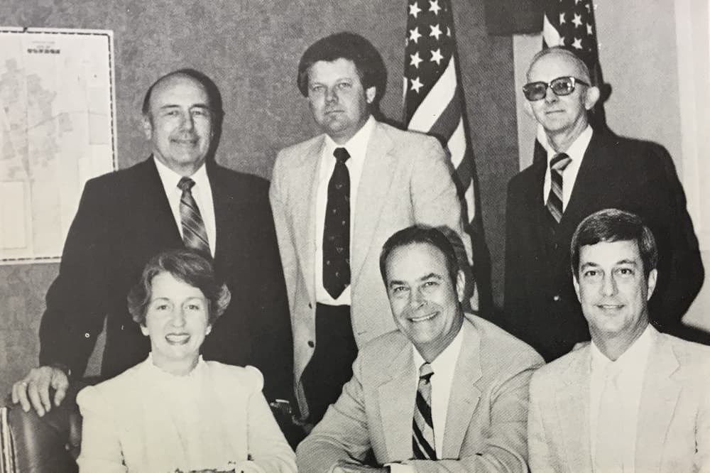 In 1984, the chamber selected its first female chairperson, Charline Muller. (Courtesy Conroe/Lake Conroe Chamber of Commerce)
