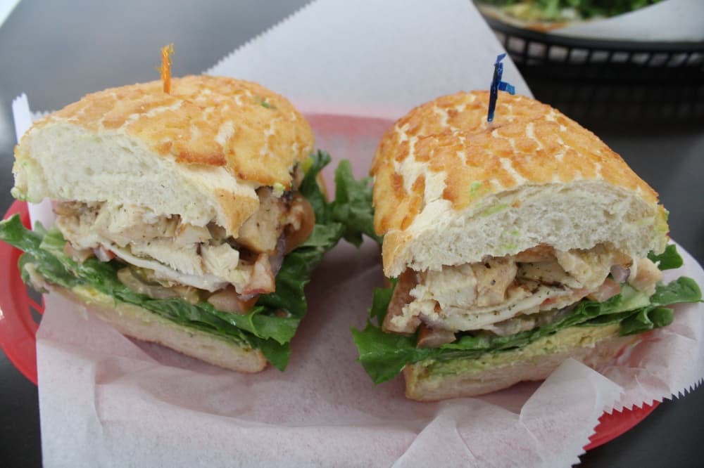 Frisco High sandwich from The Sandwich Spot. 